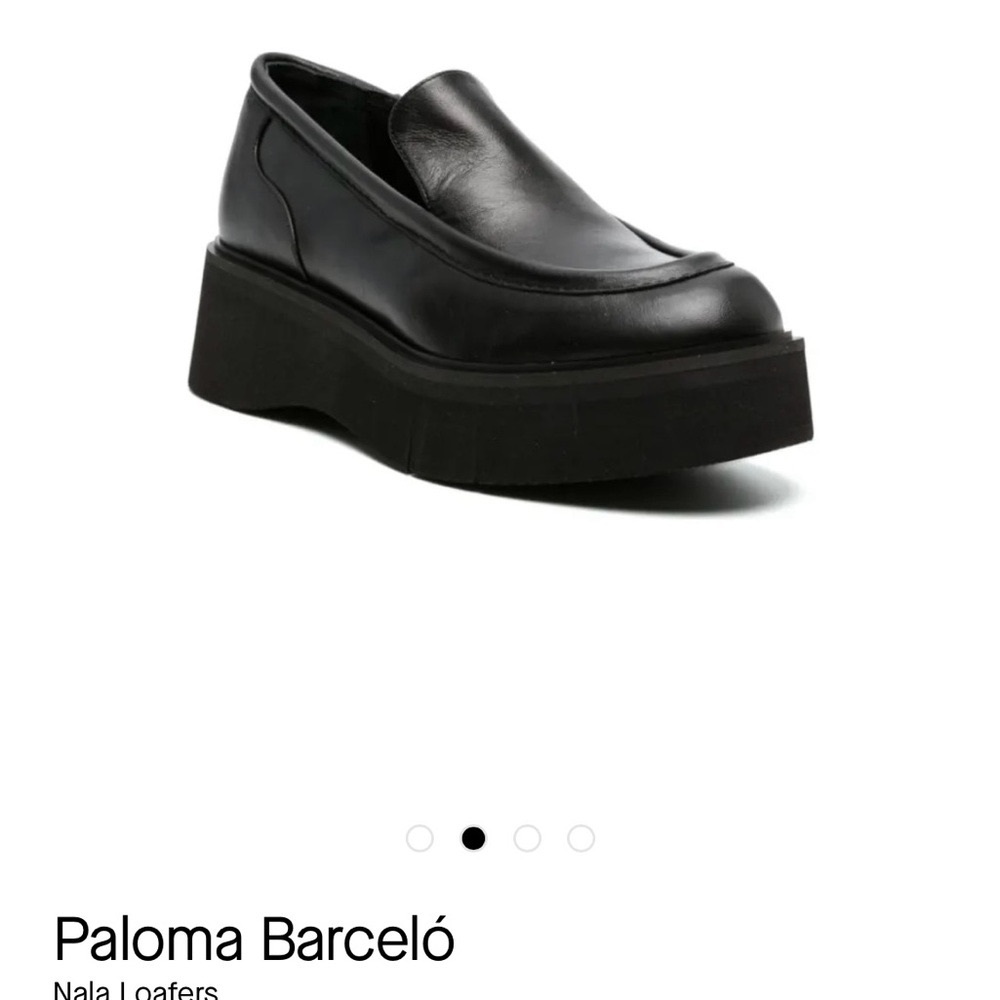 Paloma Barcelo Black Nala Loafers